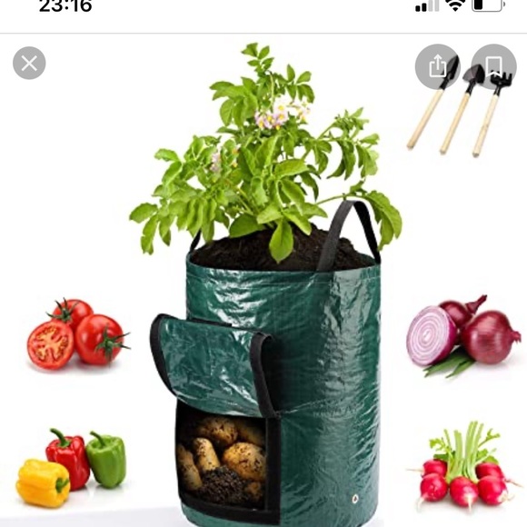 Gardening kit - tools and grow bags - Picture 4 of 4